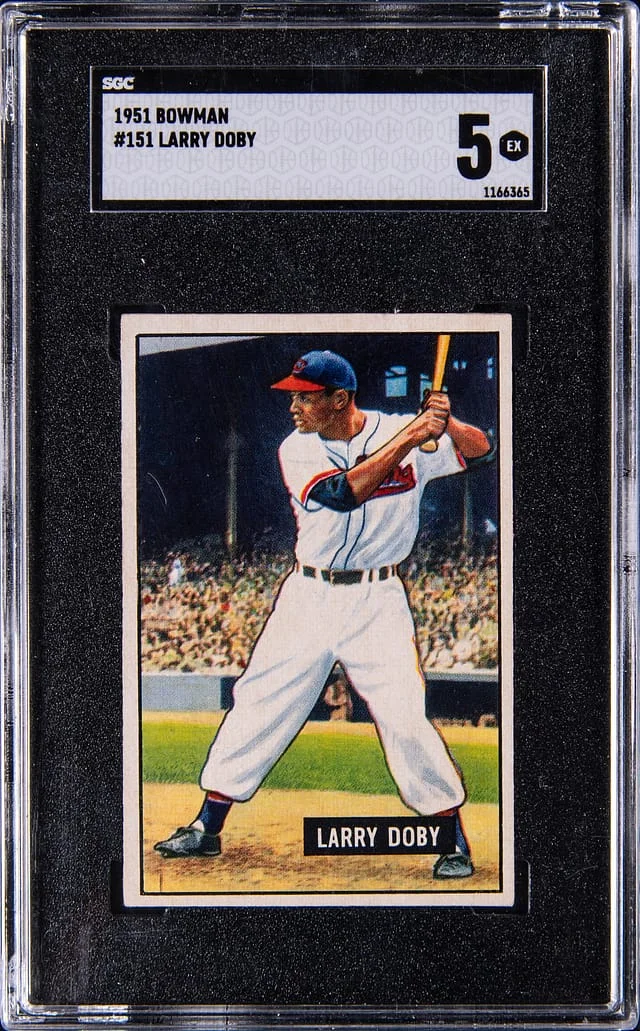 1951 Bowman Larry Doby #151 card image