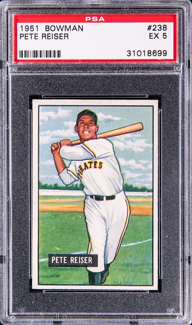 1951 Bowman Pete Reiser #238 card image