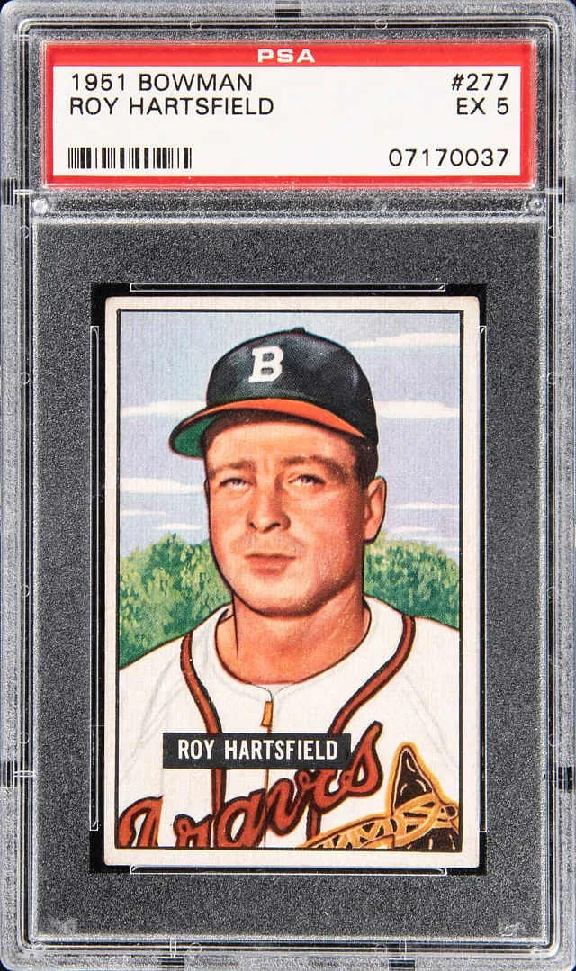 1951 Bowman Roy Hartsfield #277 card image