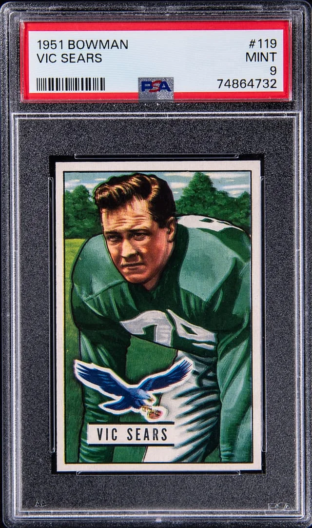 1951 Bowman Vic Sears #119 card image