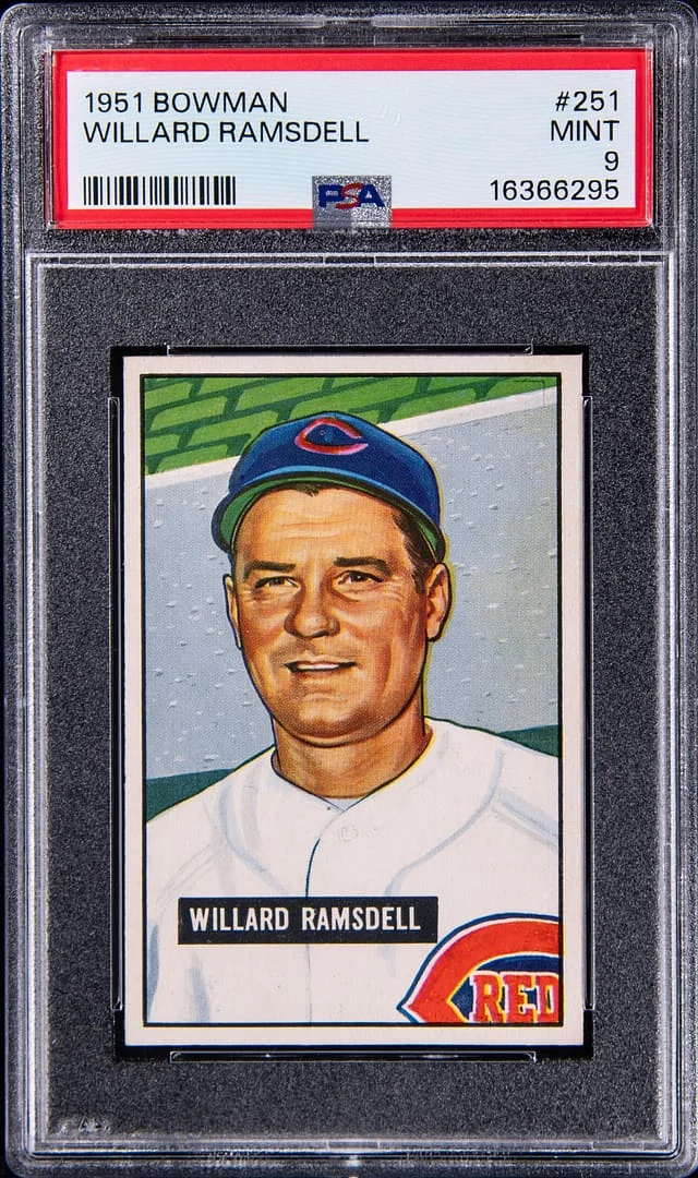 1951 Bowman Willard Ramsdell #251 card image