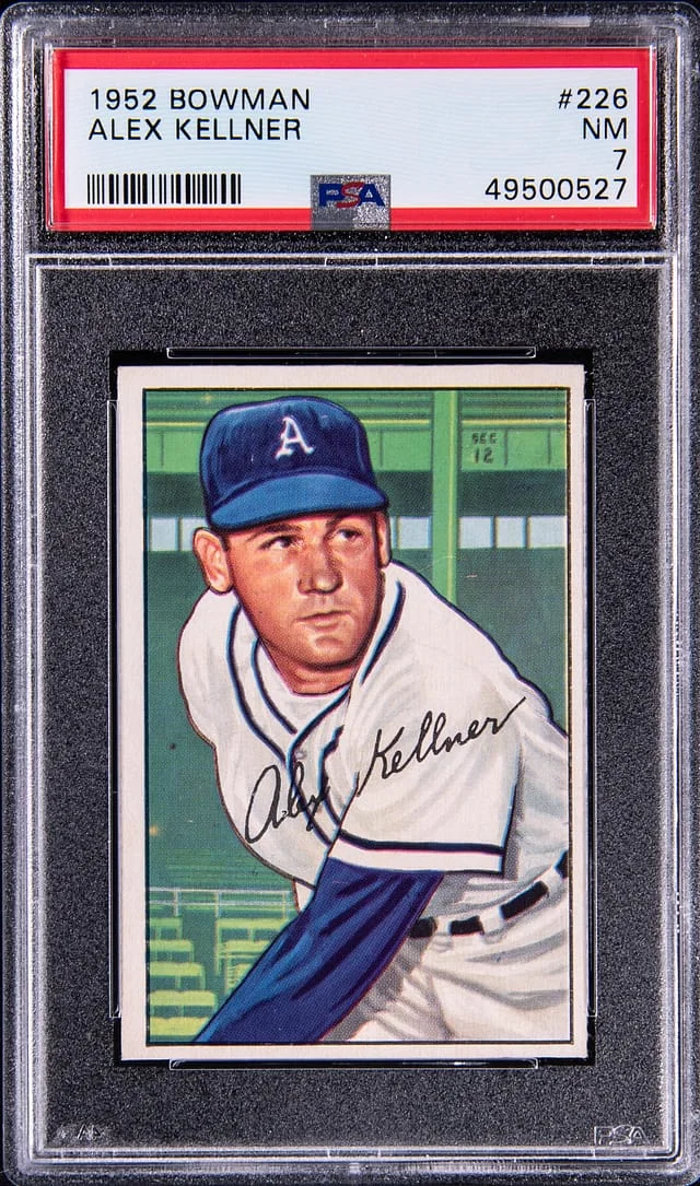 1952 Bowman Alex Kellner #226 card image