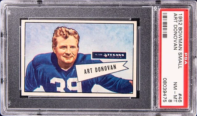 1952 Bowman Art Donovan Small #46 card image