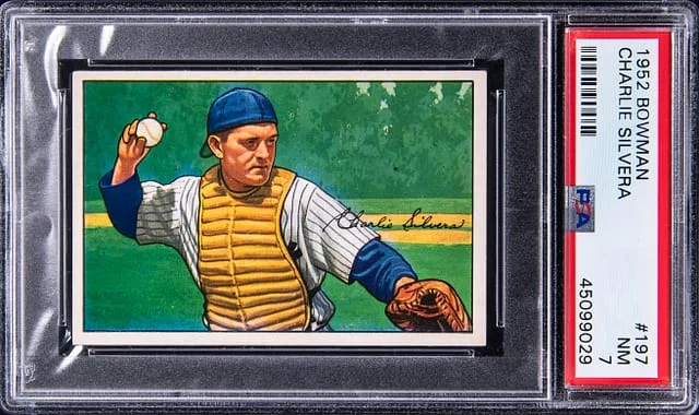 1952 Bowman Charlie Silvera #197 card image