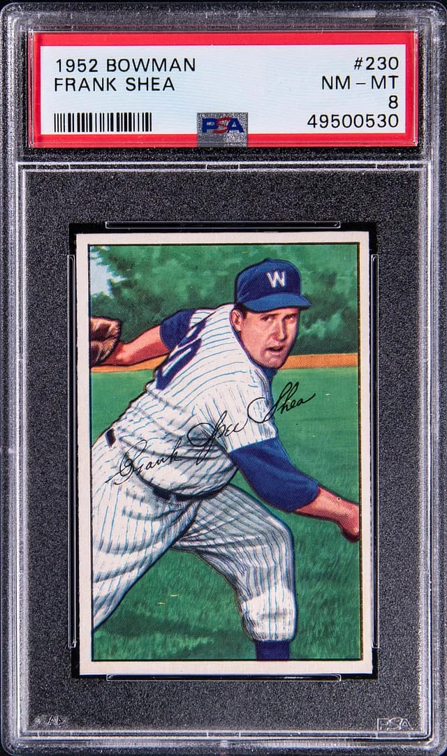 1952 Bowman Frank Shea #230 card image