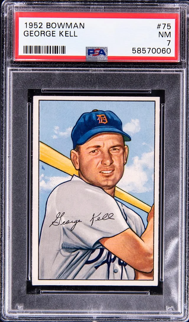 1952 Bowman George Kell #75 card image