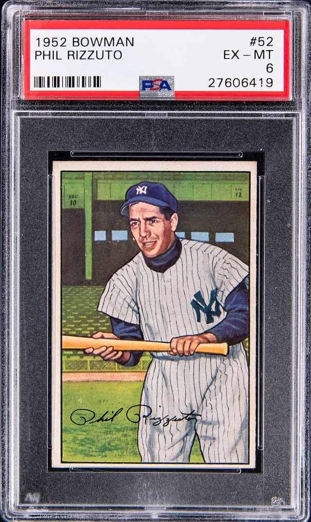 1952 Bowman Phil Rizzuto #52 card image