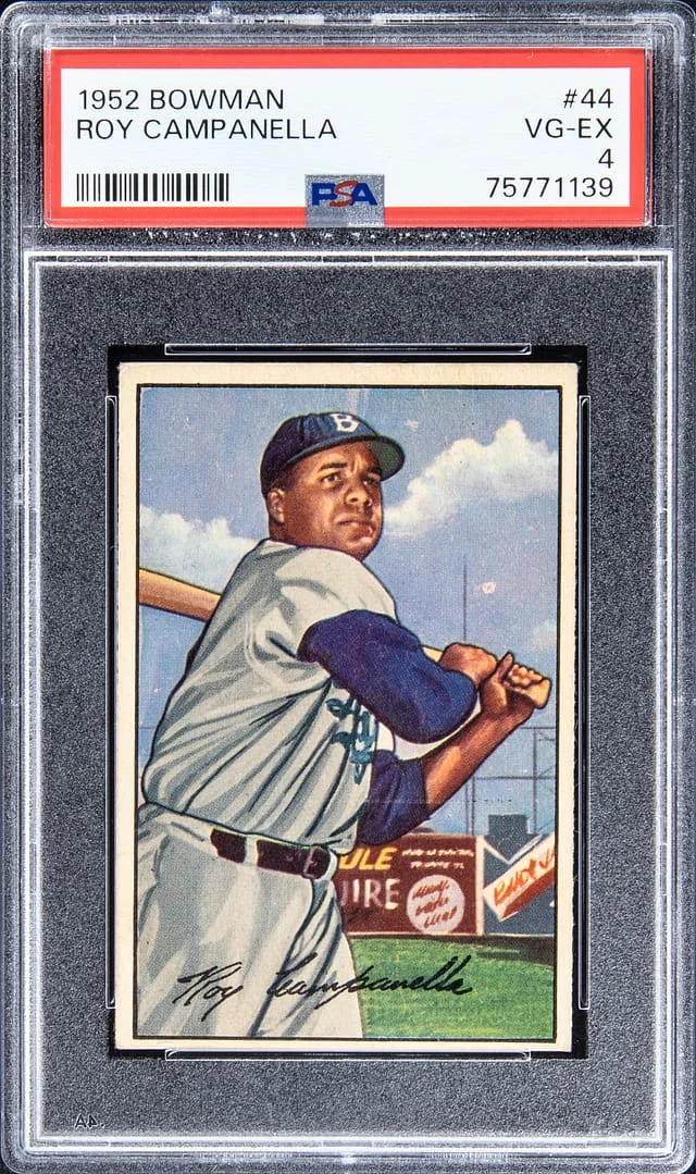 1952 Bowman Roy Campanella #44 card image