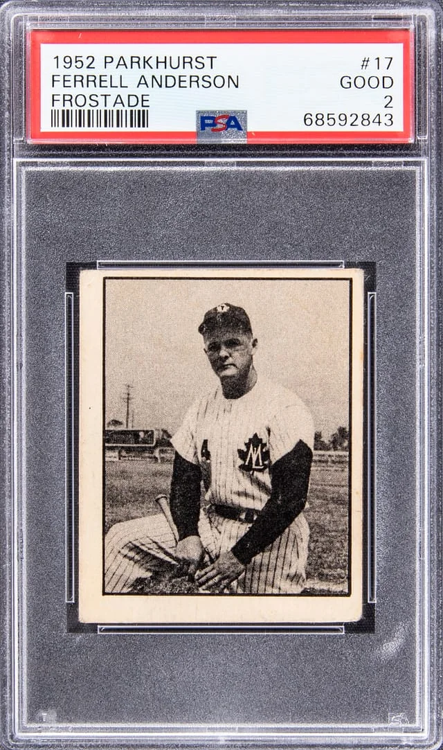1952 Parkhurst Ferrell Anderson Frostade #17 card image