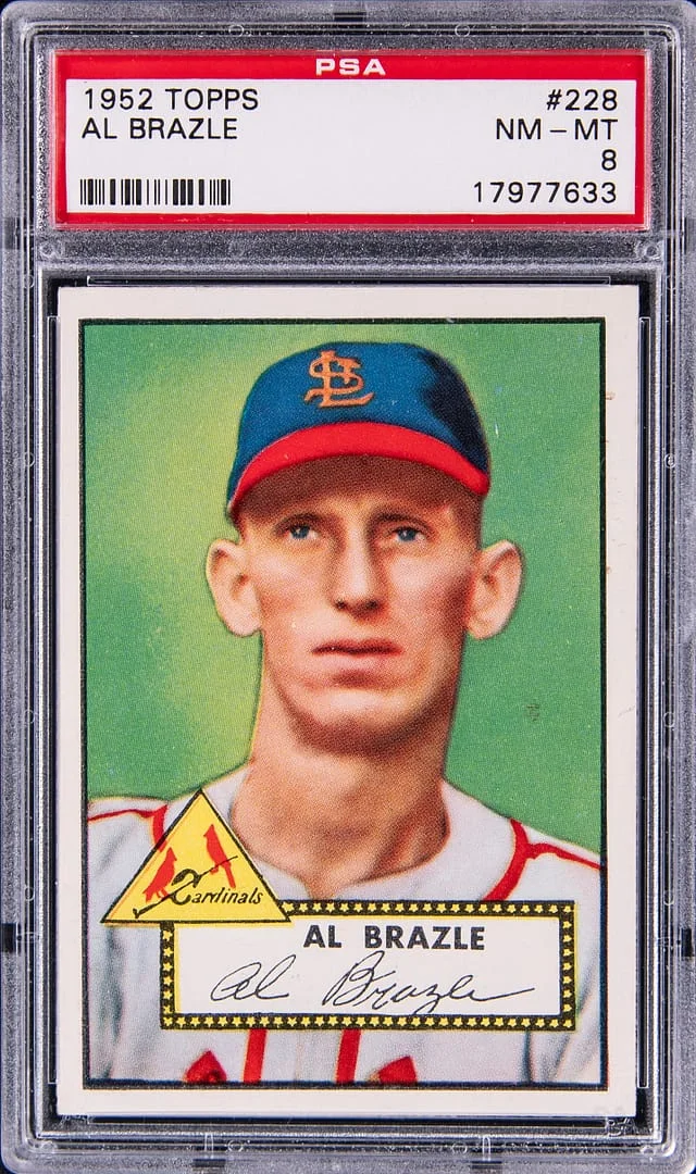 1952 Topps Al Brazle #228 card image