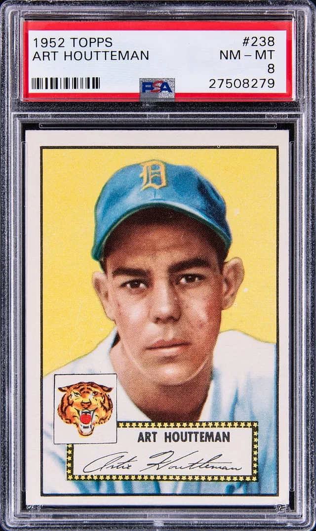1952 Topps Art Houtteman #238 card image
