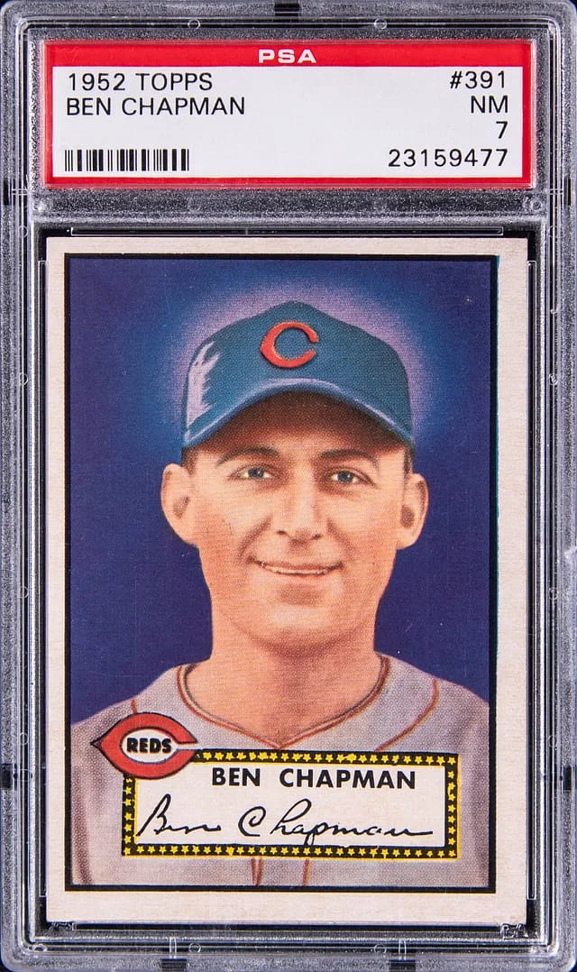 1952 Topps Ben Chapman #391 card image