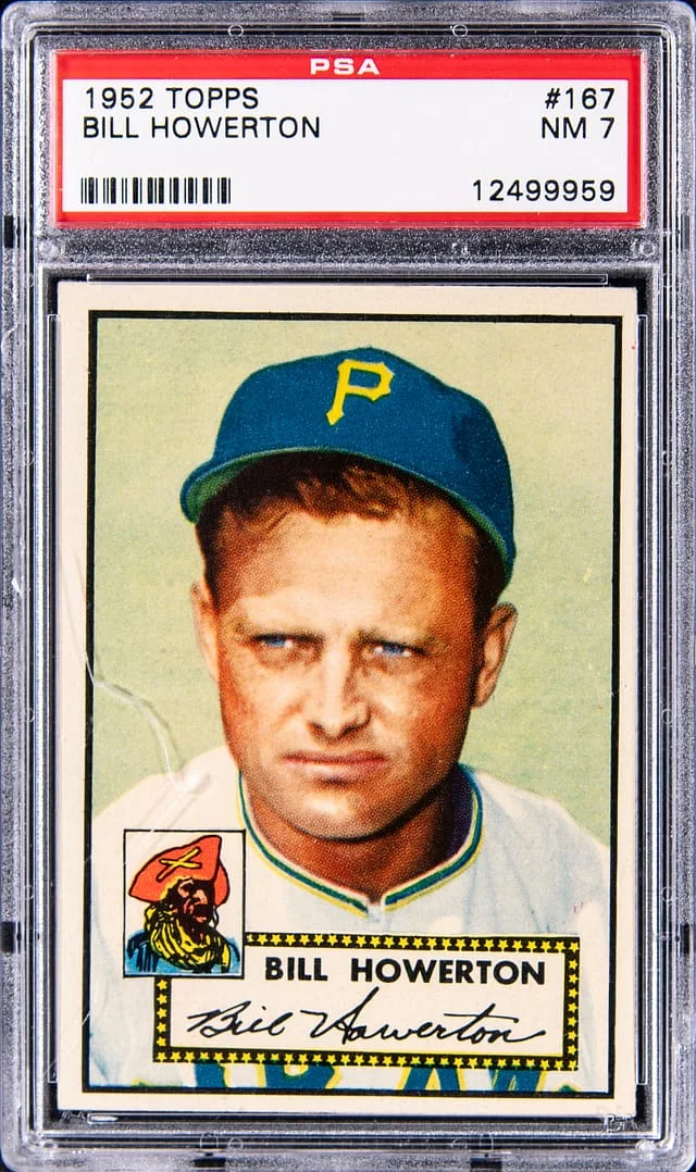1952 Topps Bill Howerton #167 card image