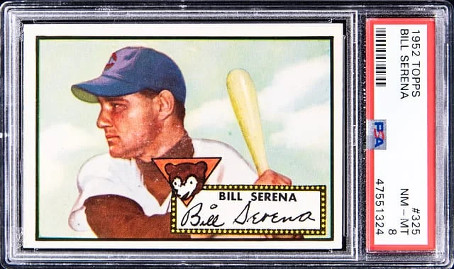 1952 Topps Bill Serena #325 card image