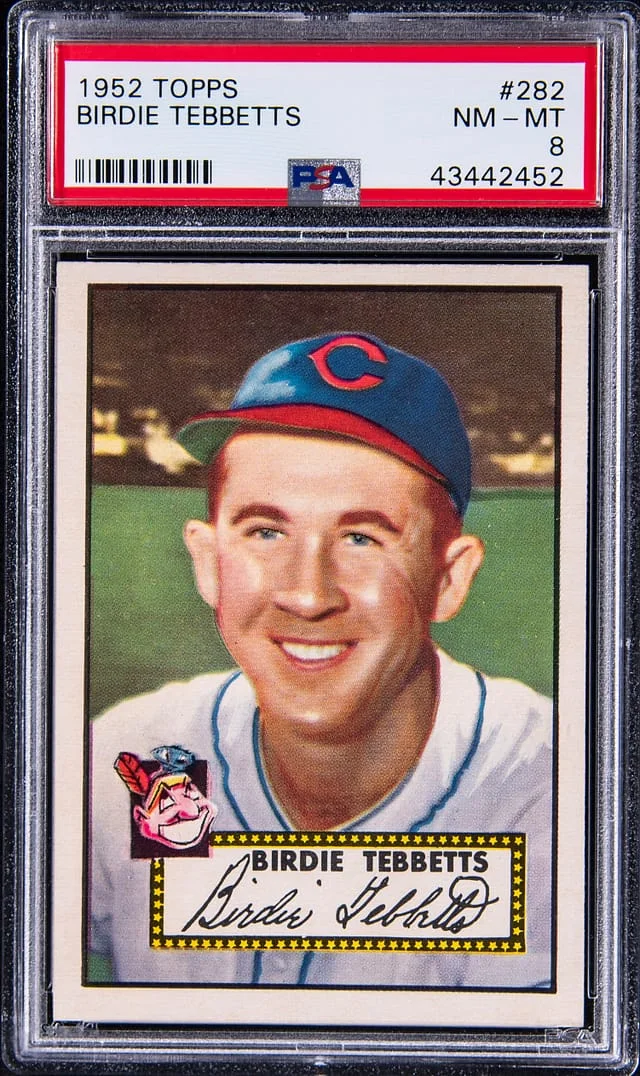 1952 Topps Birdie Tebbetts #282 card image