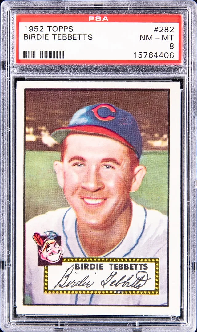 1952 Topps Birdie Tebbetts #283 card image