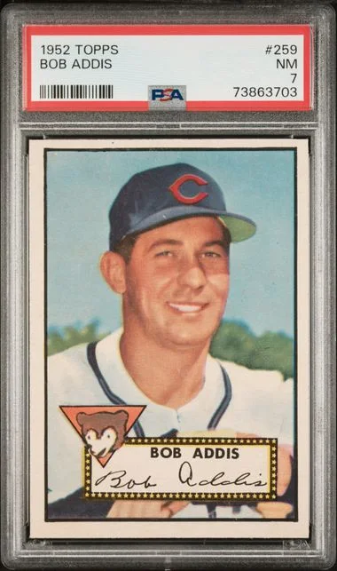 1952 Topps Bob Addis #259 card image