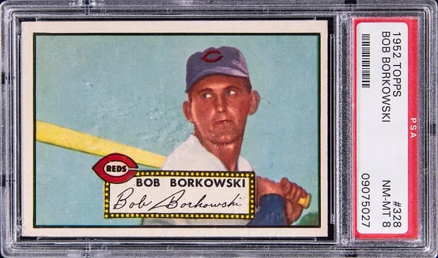 1952 Topps Bob Borkowski #328 card image