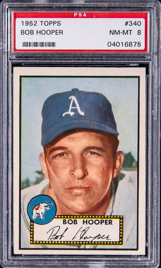 1952 Topps Bob Hooper #340 card image