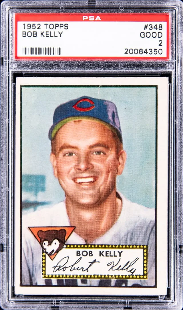 1952 Topps Bob Kelly #348 card image