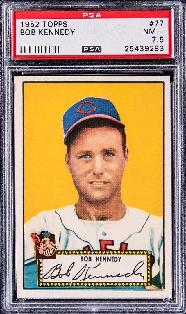 1952 Topps Bob Kennedy #77 card image