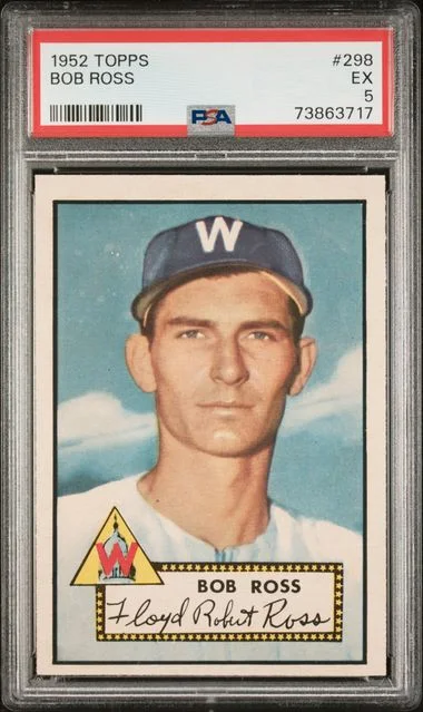 1952 Topps Bob Ross #298 card image