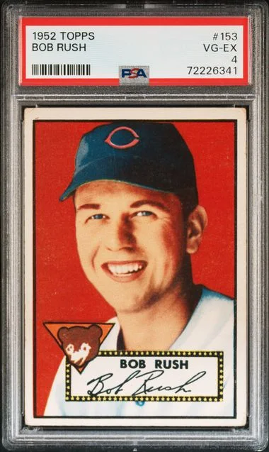 1952 Topps Bob Rush #153 card image