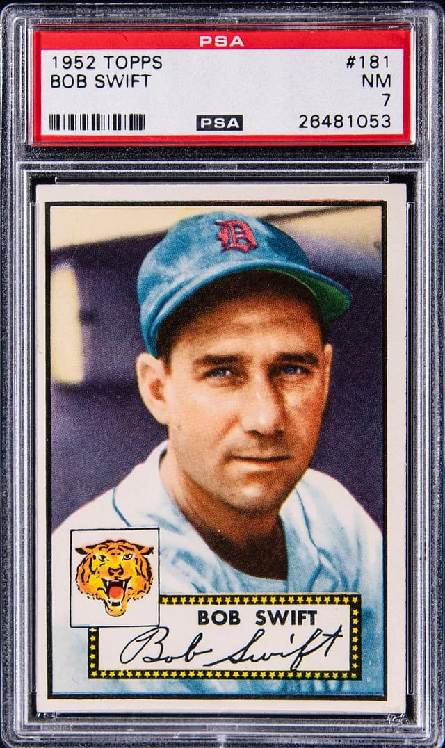 1952 Topps Bob Swift #181 card image