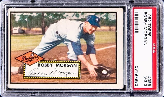 1952 Topps Bobby Morgan #355 card image