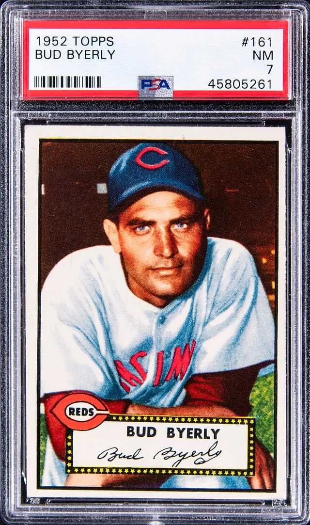 1952 Topps Bud Byerly #161 card image