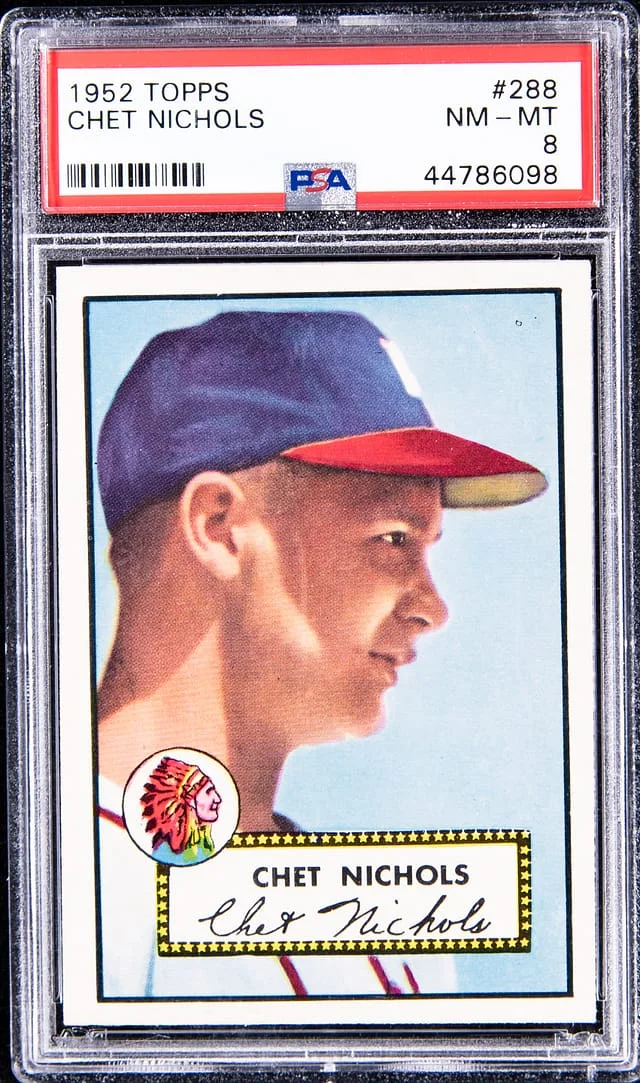 1952 Topps Chet Nichols #288 card image