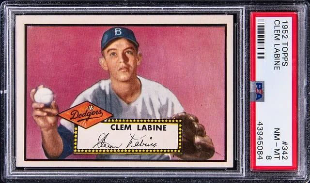 1952 Topps Clem Labine #342 card image