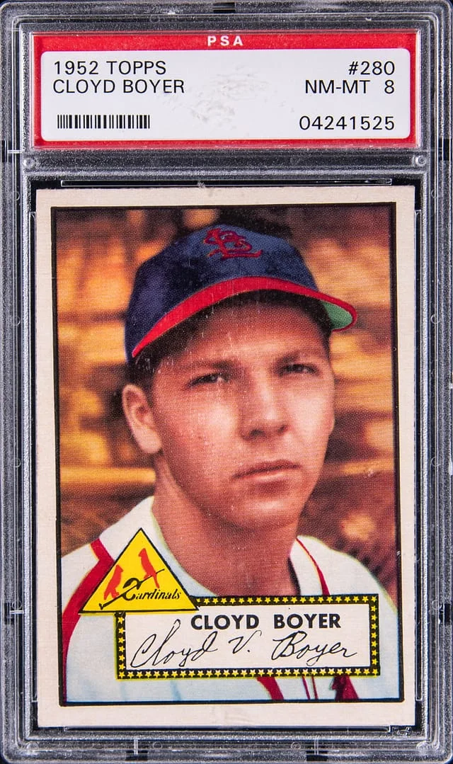 1952 Topps Cloyd Boyer #280 card image