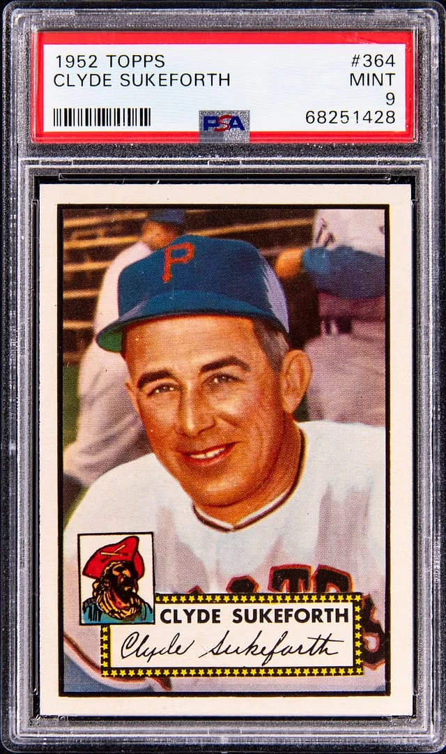 1952 Topps Clyde Sukeforth - High Number #364 card image