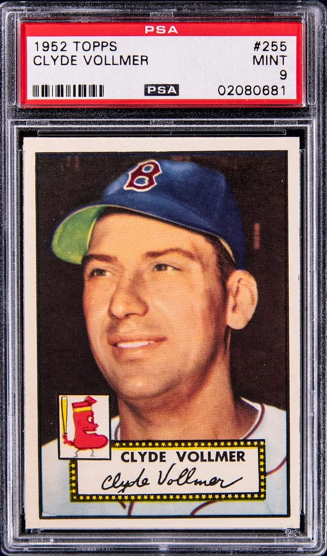 1952 Topps Clyde Vollmer #255 card image