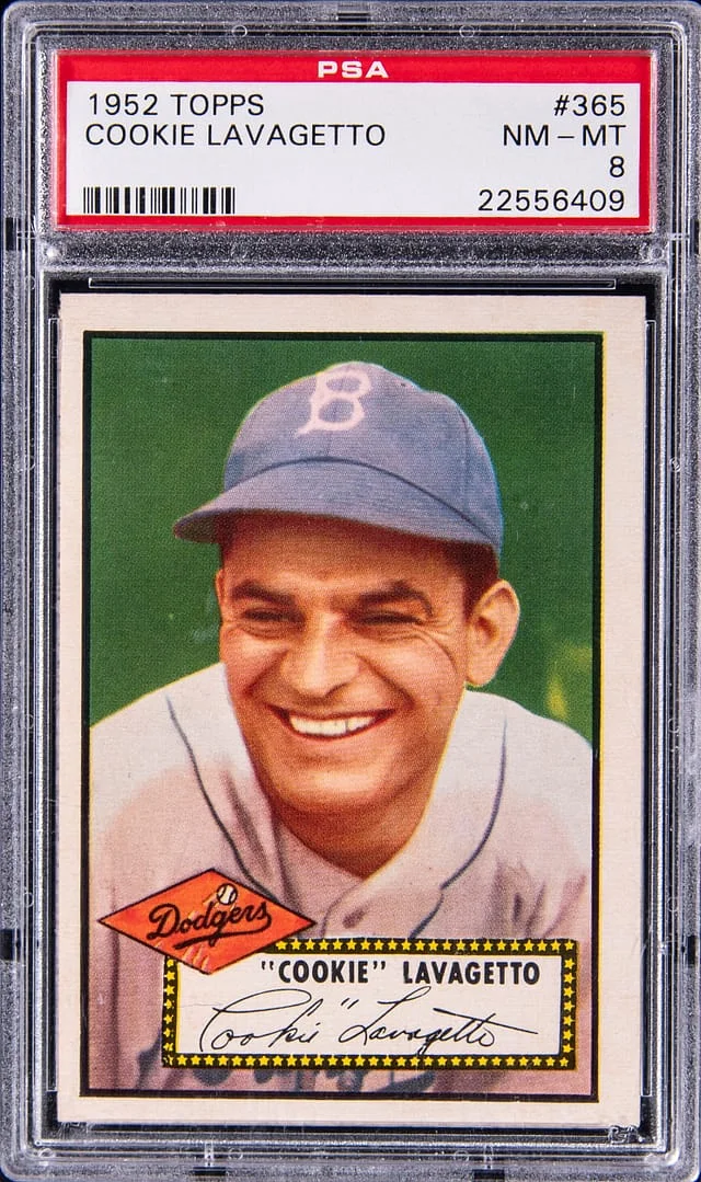 1952 Topps Cookie Lavagetto #365 card image