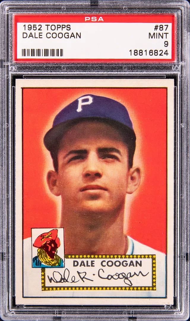 1952 Topps Dale Coogan #87 card image