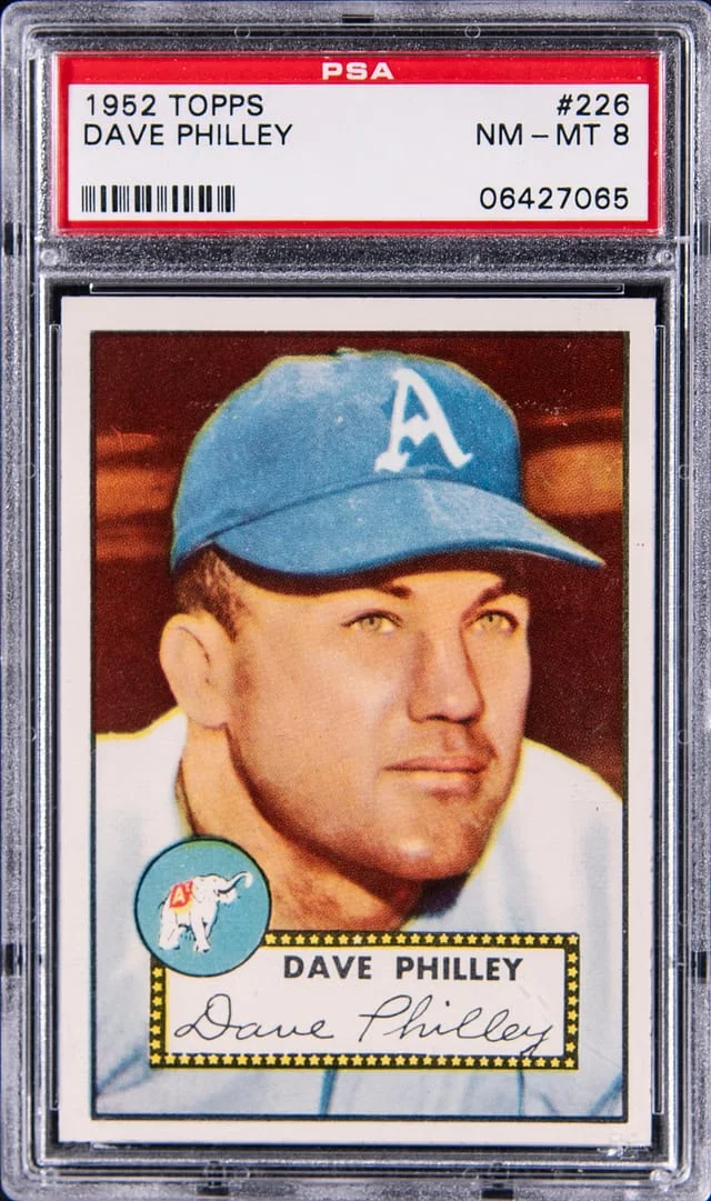 1952 Topps Dave Philley #226 card image