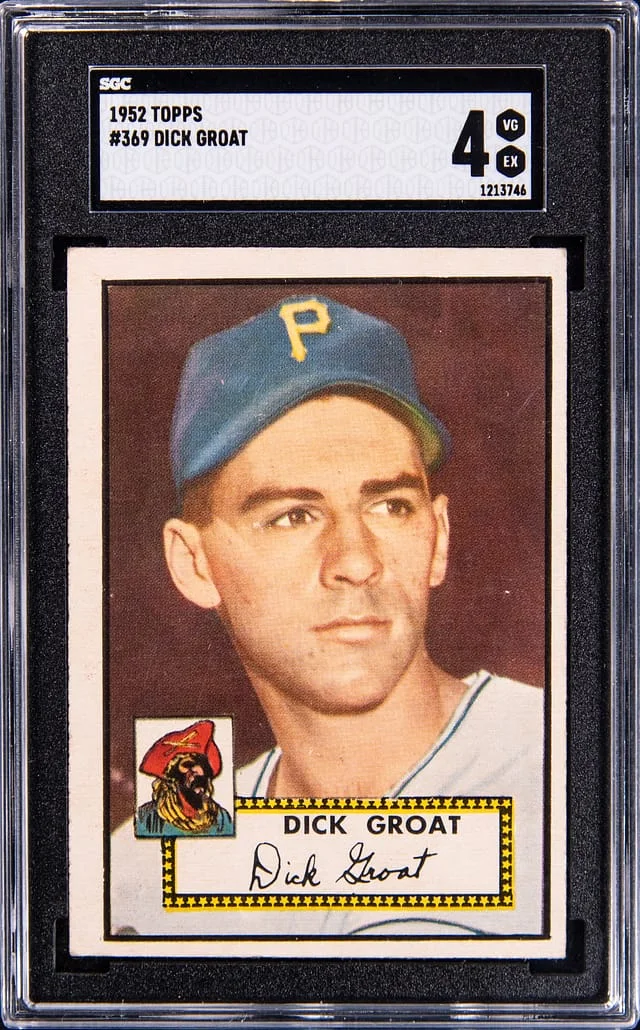 1952 Topps Dick Groat #369 card image