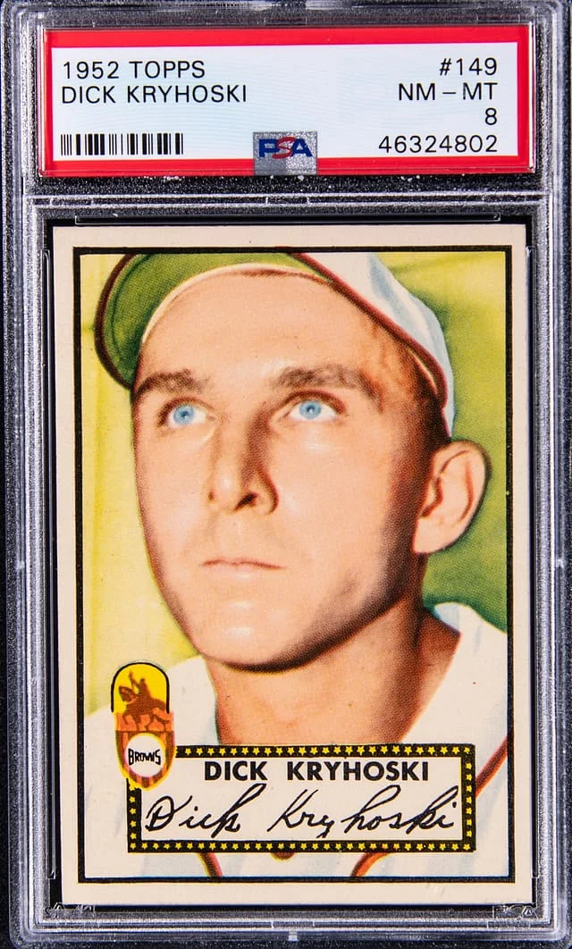 1952 Topps Dick Kryhoski #149 card image
