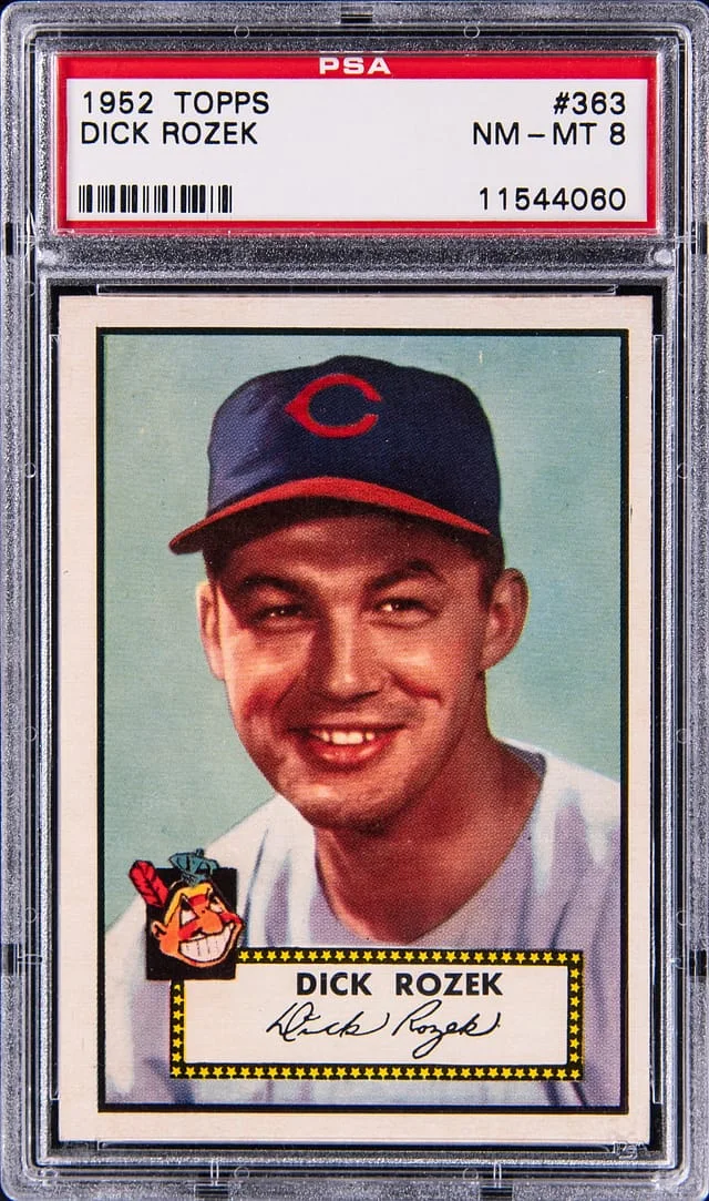 1952 Topps Dick Rozek #363 card image