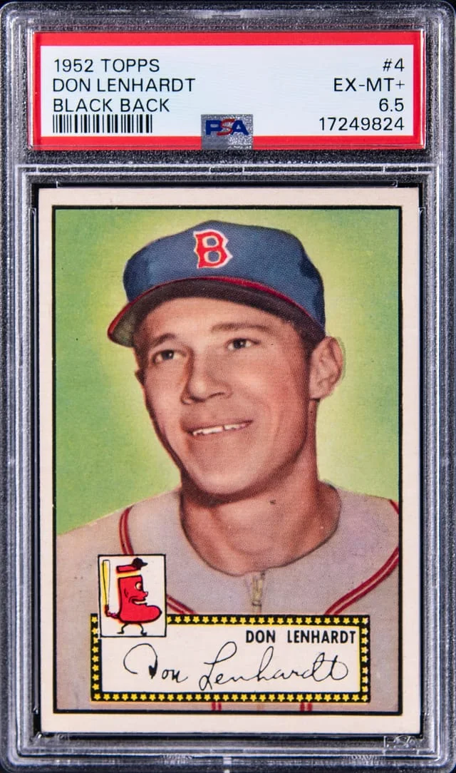 1952 Topps Don Lenhardt #4 card image