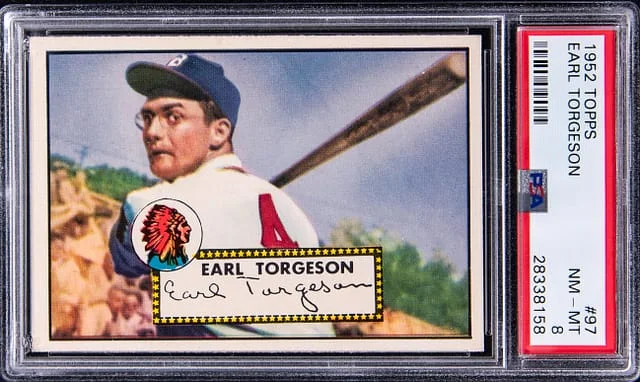 1952 Topps Earl Torgeson #97 card image
