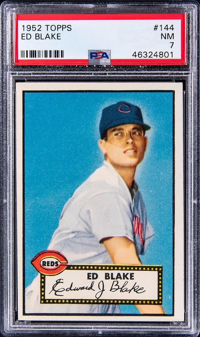 1952 Topps Ed Blake #144 card image