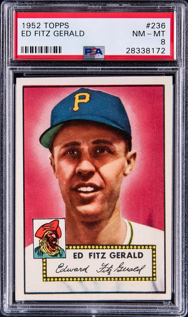 1952 Topps Ed Fitzgerald #236 card image
