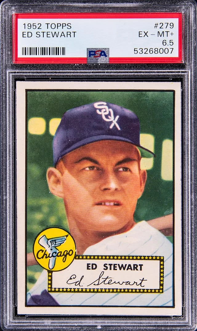 1952 Topps Ed Stewart #279 card image