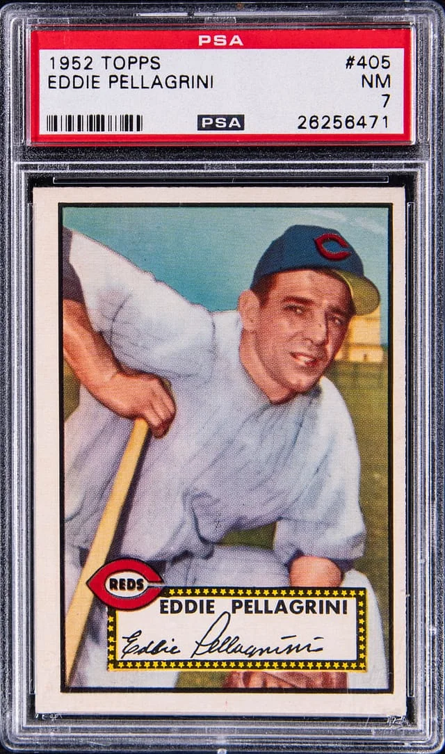 1952 Topps Eddie Pellagrini #405 card image