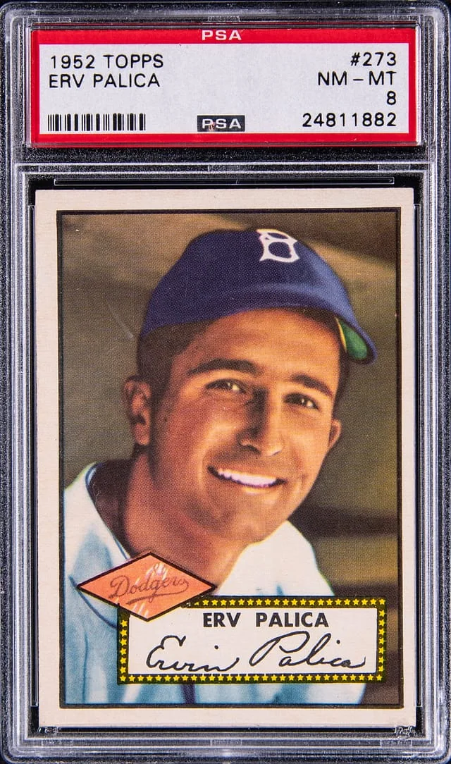 1952 Topps Erv Palica #273 card image
