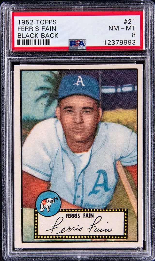 1952 Topps Ferris Fain #21 card image