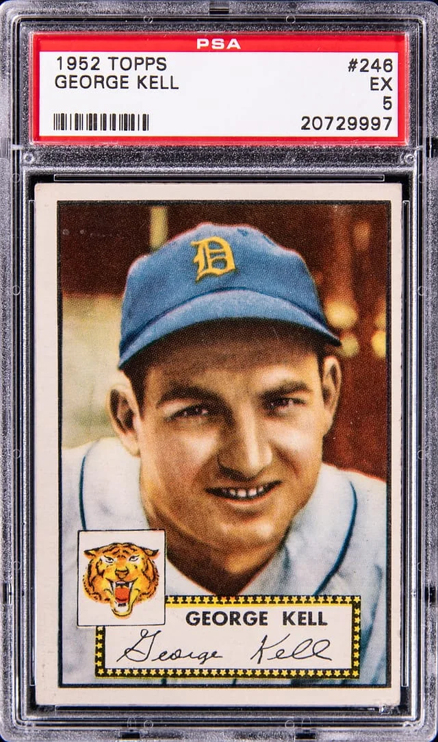 1952 Topps George Kell #246 card image